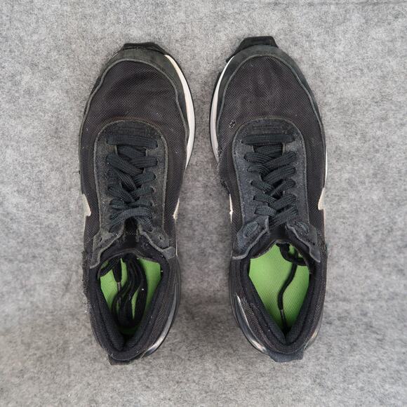 Nike Shoes Big Kids 3.5 Athletic Trainer Waffle One Running Sneaker Active Black - Picture 7 of 14